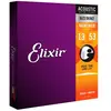 Elixir 11182 Nanoweb HD Light Cordes pour guitare folk 13-53