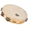 LP Latin Percussion CP380 Tambourinee en bois 10'' avec peau Beige