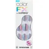 KISS imPRESS Color FX Fly Up - Zelfklevende Kunstnagels - Zilver - 30 stuks
