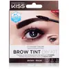 Kit Tint KISS Brow (palette de nuances) - Nuance :#3c2829||Marron