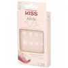 Faux Ongles - KISS - KAN03C - Longueur M - Couleur Nude - Manucure Prête