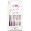 KISS Gel Fantasy Glue-On Nails Faux ongles longs en forme de cercueil ...