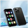 SOYES XS16 petit smartphone 3,0 pouces Android 10.0 quad-core 2000mAh RAM 2 Go ROM 16 Go Type-C Double SIM 4G téléphone mobile Noir