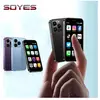 SOYES XS16 petit smartphone 3,0 pouces Android 10.0 quad-core 2000mAh RAM 2 Go ROM 16 Go Type-C Double SIM 4G téléphone mobile Bleu