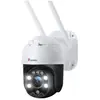 Caméra de Surveillance WiFi Extérieure PTZ Ctronics IP Caméra 1080P Détection de Mouvements Humains Suivi Automatique 355° 90° Audio Bidirectionnel Étanche IP66 Vision Nocturne en Couleur