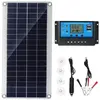 Panneaux solaires 300W 18V Panneaux solaires flexibles Kit de système de silicium monocristallin Module photovoltaïque avec co[164]