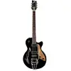 Duesenberg Starplayer TV Black semi-akoestische gitaar met koffer