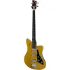 Duesenberg Triton Bass Gold Top elektrische basgitaar met koffer