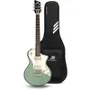 Duesenberg Julietta Catalina Harbor Green elektrische gitaar met gigba...