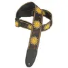 Levy's Sangle Polyester et Cuir MPJG-SUN black