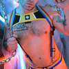 Harnais Retro Remix Jaune jaune S/M