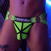 Jockstrap Hex Breedwell Vert Neon vert XXL