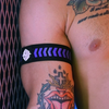 Brassards Daycrawler Breedwell Noir-Violet violet L/XL