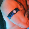 Brassards Equalizer Breedwell Noir-Bleu bleu XS