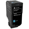 Lexmark 84C2HC0 Toner Cyaan Hoge capaciteit