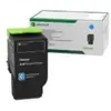 Lexmark - Cyan - original - boîte - cartouche de toner LCCP, LRP - pour Lexmark CX833se