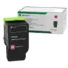 Lexmark - Magenta - original - boîte - cartouche de toner LCCP, LRP - pour Lexmark CX833se