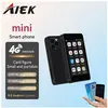 AIEK S18 4G Mini Smartphone 2.95 Pouces MT6737 Android 9.0 2GB+16GB 14...