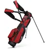 Sunday Golf Loma XL Bag Sac de golf léger avec sangle et support, facile à transporter, sac de golf pour le terrain de conduite, par 3 et les parcours exécutifs, 1,5 kg (Ron bordeaux)