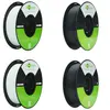 Fil PLA Creality Soleyin Ultra 175 mm 1 kg (2 blancs mats + 2 noirs)