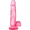 Yours Sweet 'N Hard Dildo Met Ballen - Roze