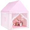 COSTWAY Tente pour 4 Enfants, Cabane de Jeu Intérieure/Etérieure avec ...