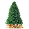 Costway COSTWAY Sapin de Noël Artificiel 180 CM, 1250 Branches, Matéri...