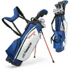 Costway Sac De Golf Trépied Pour Homme Ensemble De Clubs De Golf 10 Pi...