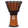 Toca TFCDJ-7MO Freestyle Colorsound djembé métallique orange 7 pouces