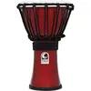 Toca TFCDJ-7MR Freestyle Colorsound djembé métallique rouge 7 pouces