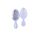 Wet Brush, Brosse + peigne, GO GREEN Mini brosse démêlante Lavande