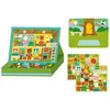 Petit Collage Magnetic Play Scene, Animal Friends, Ages 4+ Years