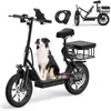 Trottinette électrique avec siège - Ladped LPBS - Moteur 500W - Autono...