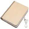 5V USB Livre d'art tables pliantes mural décoratif Veilleuse lampe LED Uni-couleur (S)