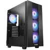 Chieftec Boitier PC Moyen Tour ATX Chieftec Hunter 2 RGB avec panneau vitré - Noir