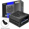 Chieftec Cpx-850fc (schwarz, 1x 12vhpwr, 4x Pcie ,kabel-management, 850 Watt)
