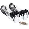 BIGILANTUH 2 Pièces Piège à Souris, Souricières intelligents sans Cruauté, Souris Originale, Attrape des Souris vivantes Piège à Rats en