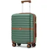 Kono Valise Cabine Taille 55x40x20cm Rigide ABS+PC Valise de Voyage à ...