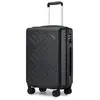 KONO Valise de Voyage Rigide Cabine 64.5x42.5x25.5cm Valise Soute 4 ro...