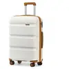 Valise Cabine 55x40x20cm Bagage à Main Valise Rigide en Polypropylène ...