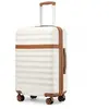 Valise Moyenne Rigide Valise de Voyage 65x43.5x25cm Bagage Cabine a Ma...