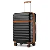 Kono Valise Moyenne Rigide Bagage Cabine 65x43.5x25cm Valise de Voyage...