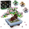 Kit de Construction - Jeux de Construction 584PCS HOGOKIDS Bonsaï  - Décoration d'intérieur - Cadeau Adultes Enfants 6+ans