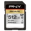 PNY Pro Elite Sdxc Card 512GB Class 10 UHS-I U3 100MB/S