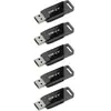 PNY ATTACH X USB 3.2 64GB PACK X5 (64 Go, USB-A), Clé USB, Noir