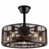 Senderpick - Abat-jour marron Lampe de plafond Ventilateur de plafond ...