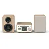 Pure Acoustics Classic Stereo Mini Set Blanc/chêne