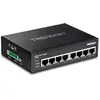 TRENDnet 8-port hardened Industrial Gigabit PoE+ Switch Hardened, TI-PG80