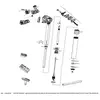Kit d'entretien tige de selle téléscopique Rockshox Reverb Axs - Argenté