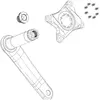 Sram Protège-plateau mixte adulte - 2286480030 - Gris - 32 dents